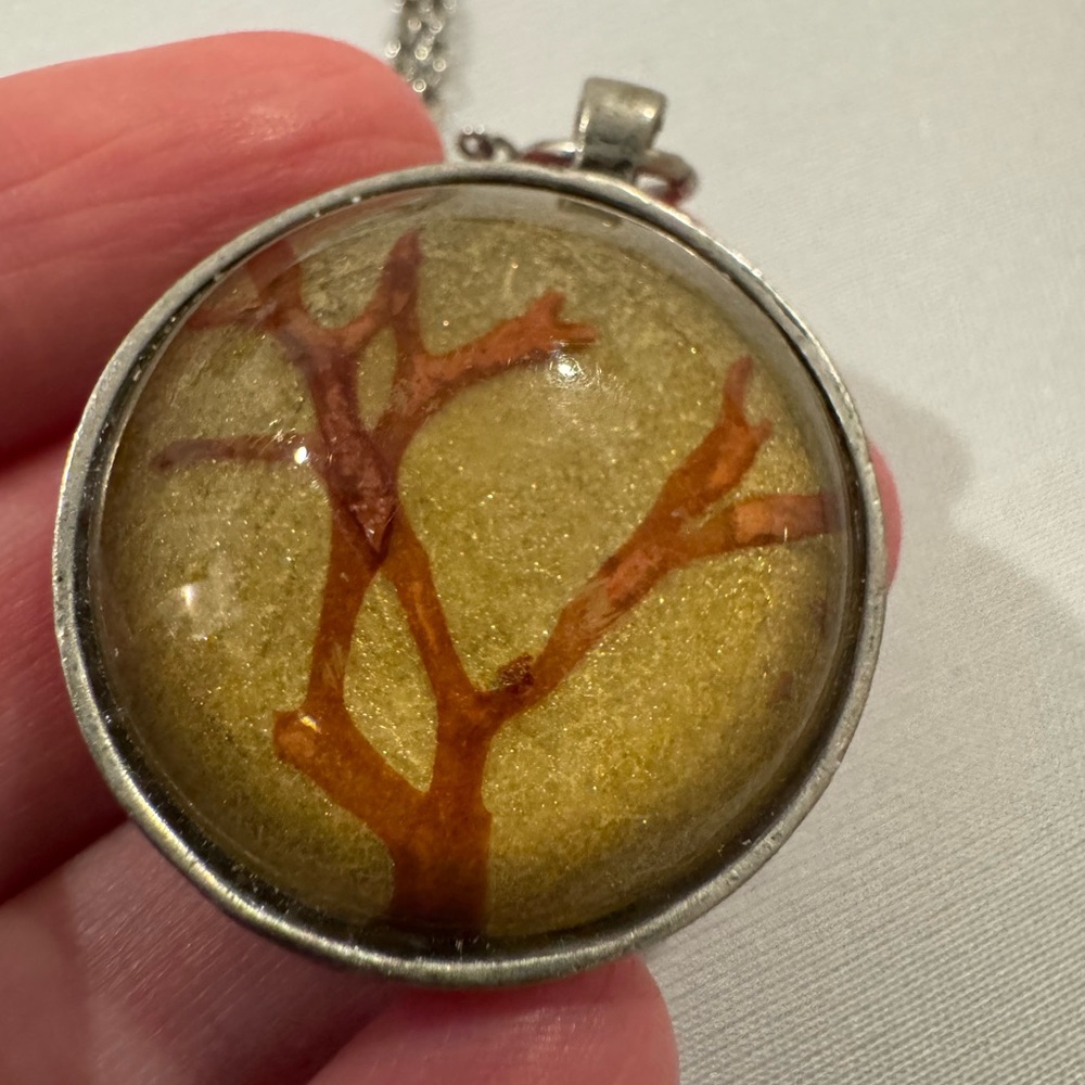 Preserved Ocean Coral Necklace